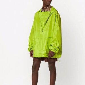 Valentino Oversized Anorak Neon Jacket Sz 46 Orig. $2495 Unisex NWT